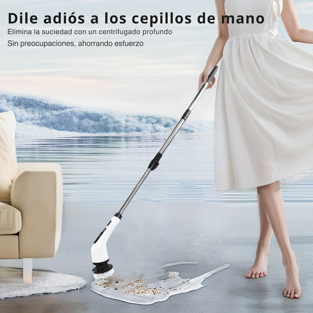 Cepillo Eléctrico 9 en 1 Multiusos